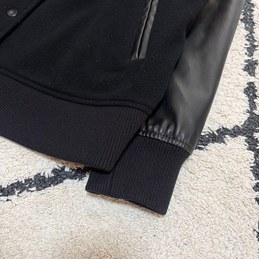 Spick & Span スタジアムジャンパー ブラック 38 M