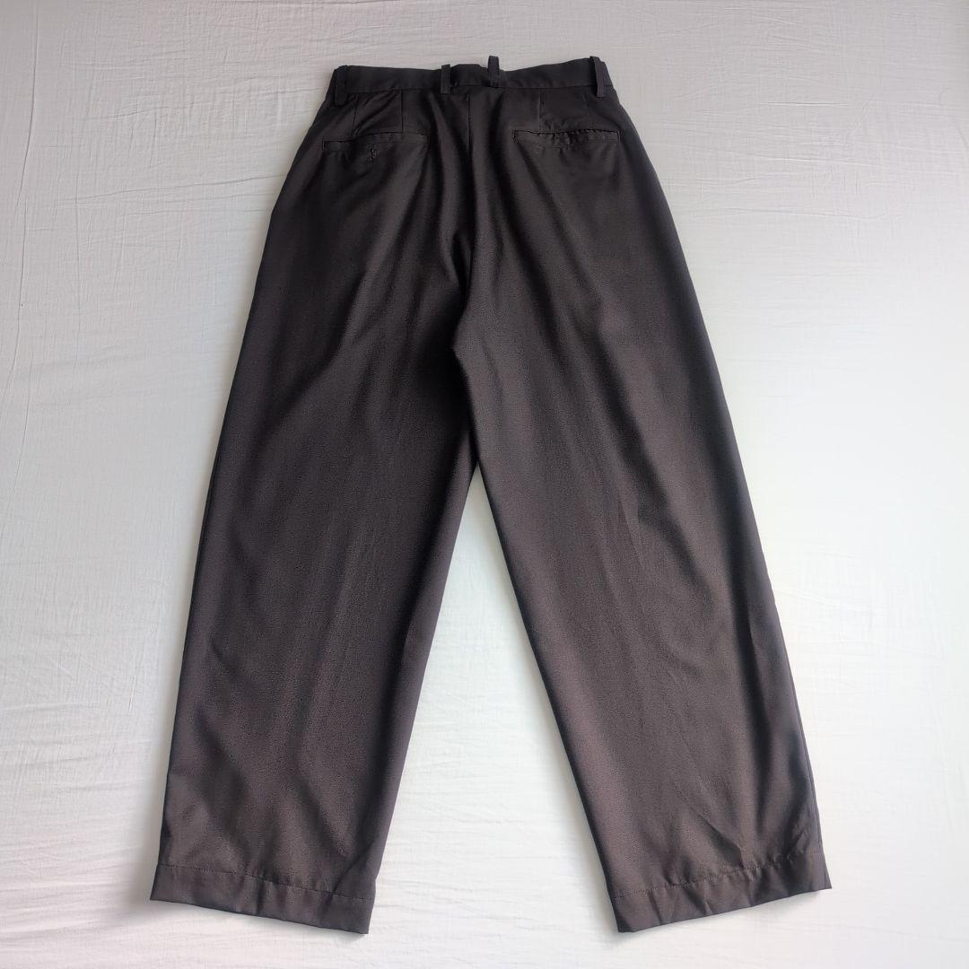 Cornier ウールスラックス ダークブラウン L