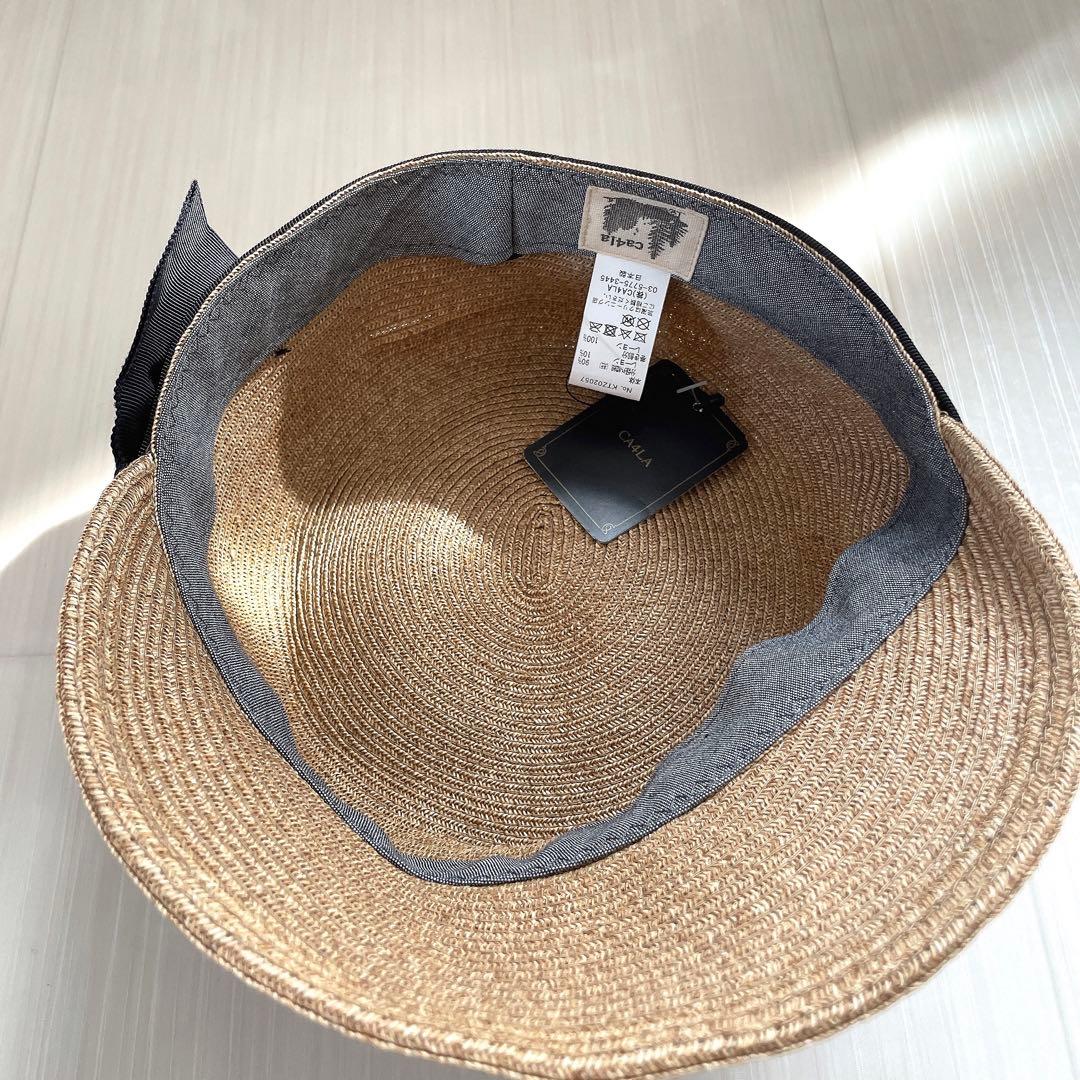 専用　タグ付き✨ CA4LA カシラ　HUNBERT リボン付きキャスケット