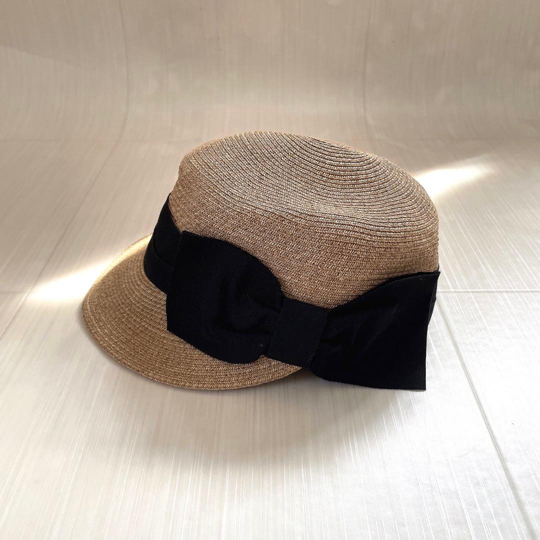 専用　タグ付き✨ CA4LA カシラ　HUNBERT リボン付きキャスケット