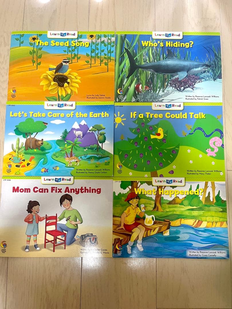 MarikCTP2-2 24冊絵本＋CD＋日本語解説書】BOXとステッカー