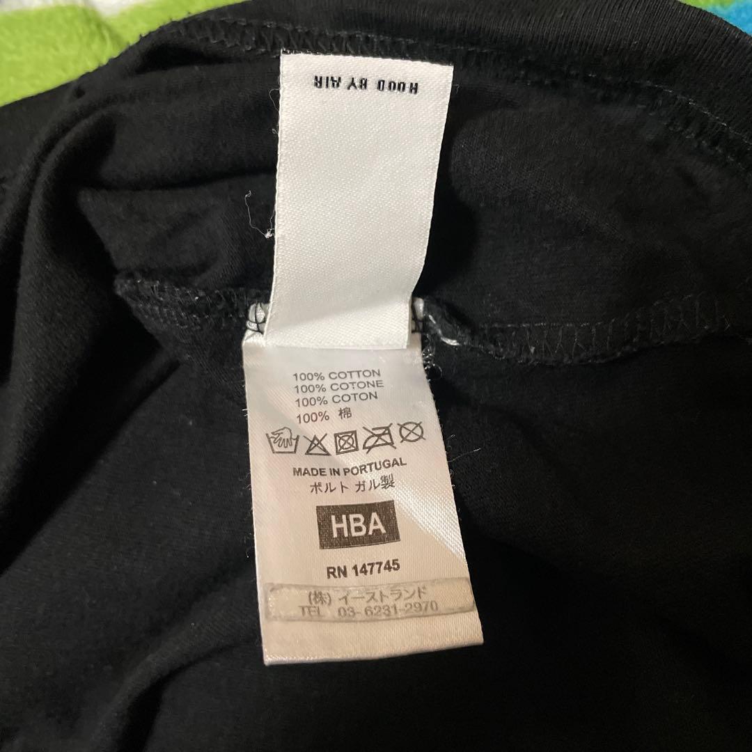 HOOD BY AIR HBA ロングTシャツ S ブラック