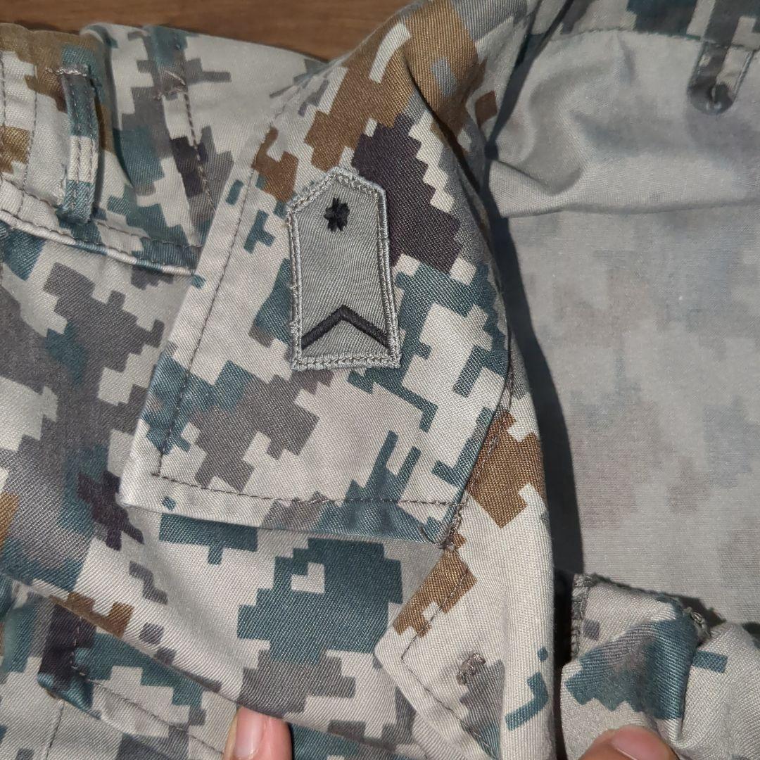 空自迷彩デジタル　作業服　戦闘服　作業帽　3点セット　5A Mサイズ相当　bdu