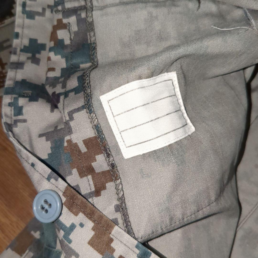 空自迷彩デジタル　作業服　戦闘服　作業帽　3点セット　5A Mサイズ相当　bdu