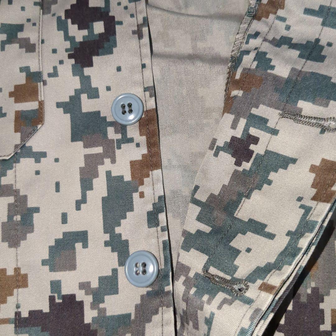 空自迷彩デジタル　作業服　戦闘服　作業帽　3点セット　5A Mサイズ相当　bdu