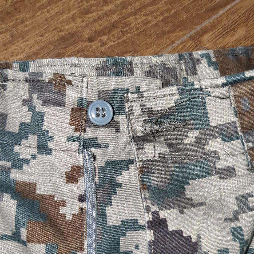 空自迷彩デジタル　作業服　戦闘服　作業帽　3点セット　5A Mサイズ相当　bdu