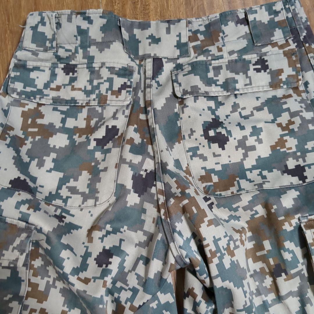 空自迷彩デジタル　作業服　戦闘服　作業帽　3点セット　5A Mサイズ相当　bdu