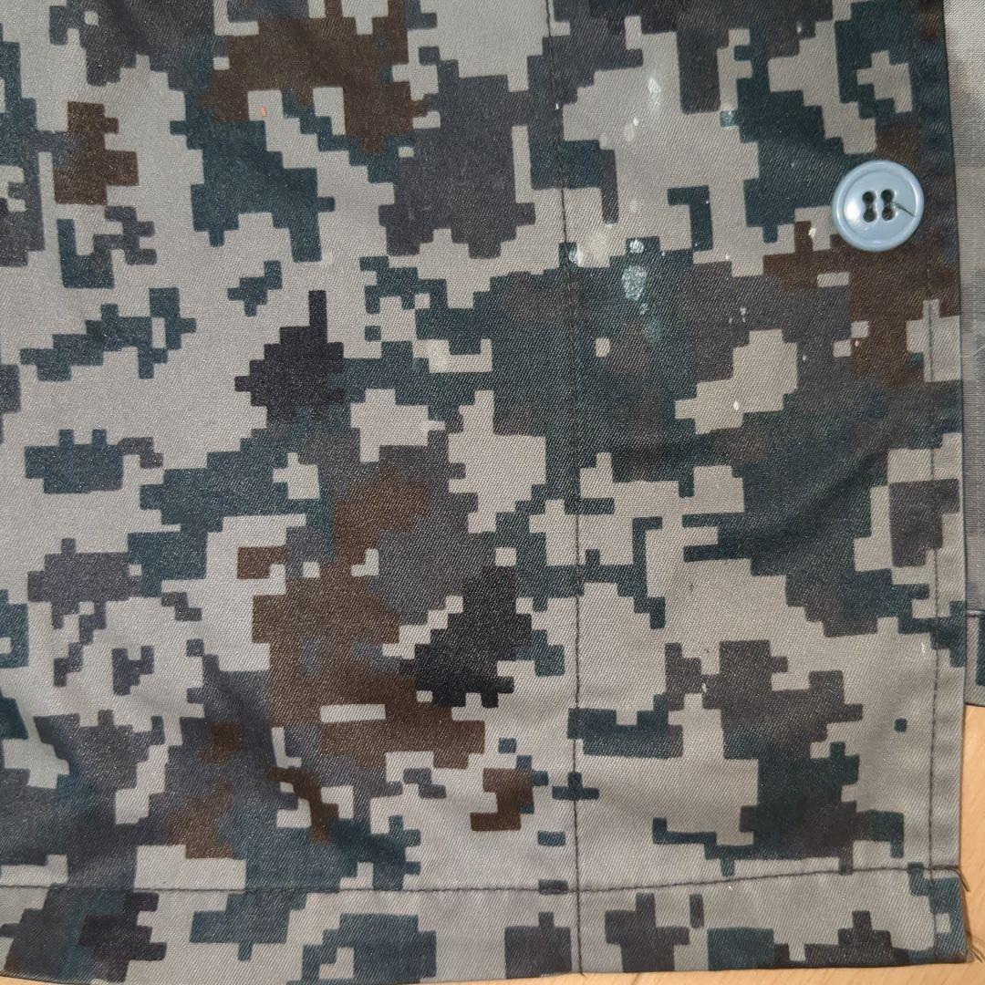 空自迷彩デジタル　作業服　戦闘服　作業帽　3点セット　5A Mサイズ相当　bdu