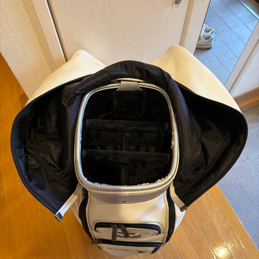 VELVET RODENBERG キャディバッグ ホワイト