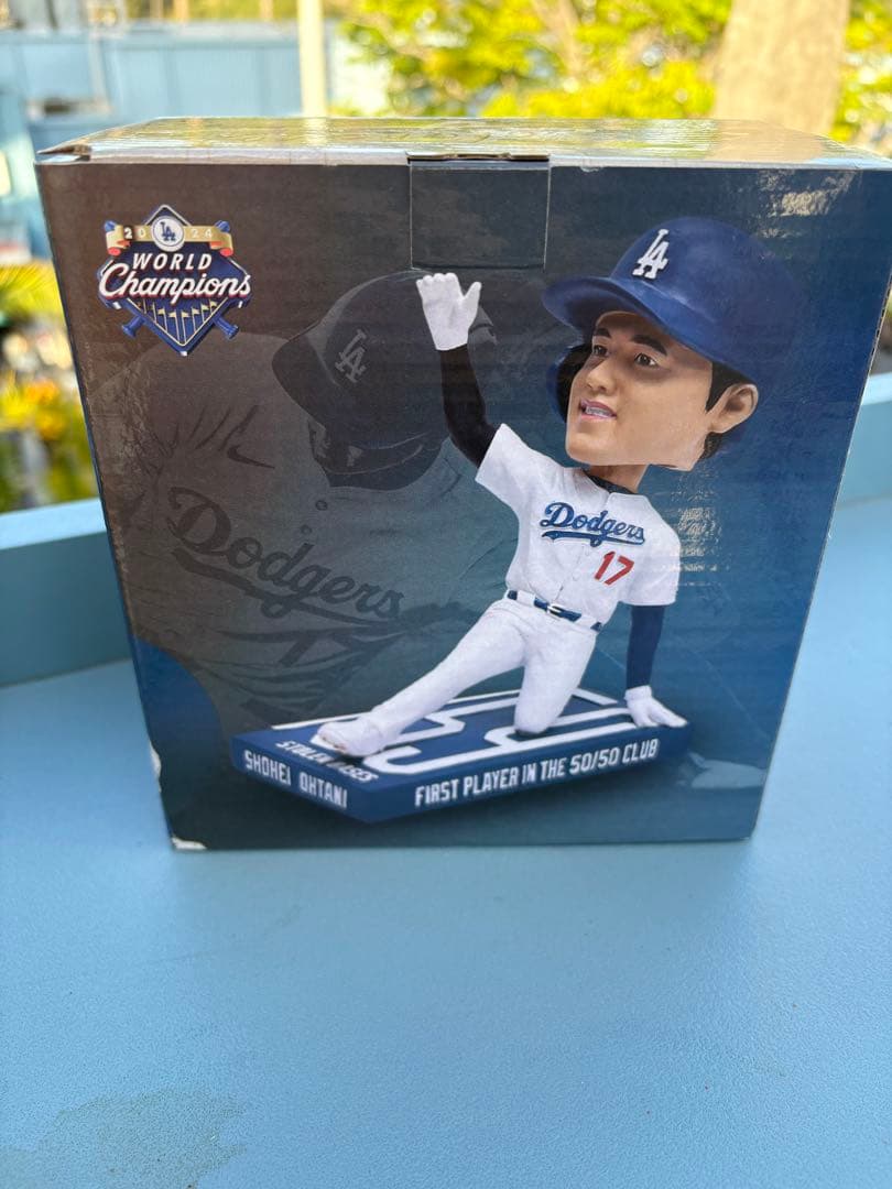 5/15来場者限定 大谷翔平 ボブルヘッド ドジャース50/50 未開封