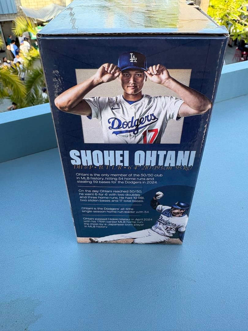 5/15来場者限定 大谷翔平 ボブルヘッド ドジャース50/50 未開封
