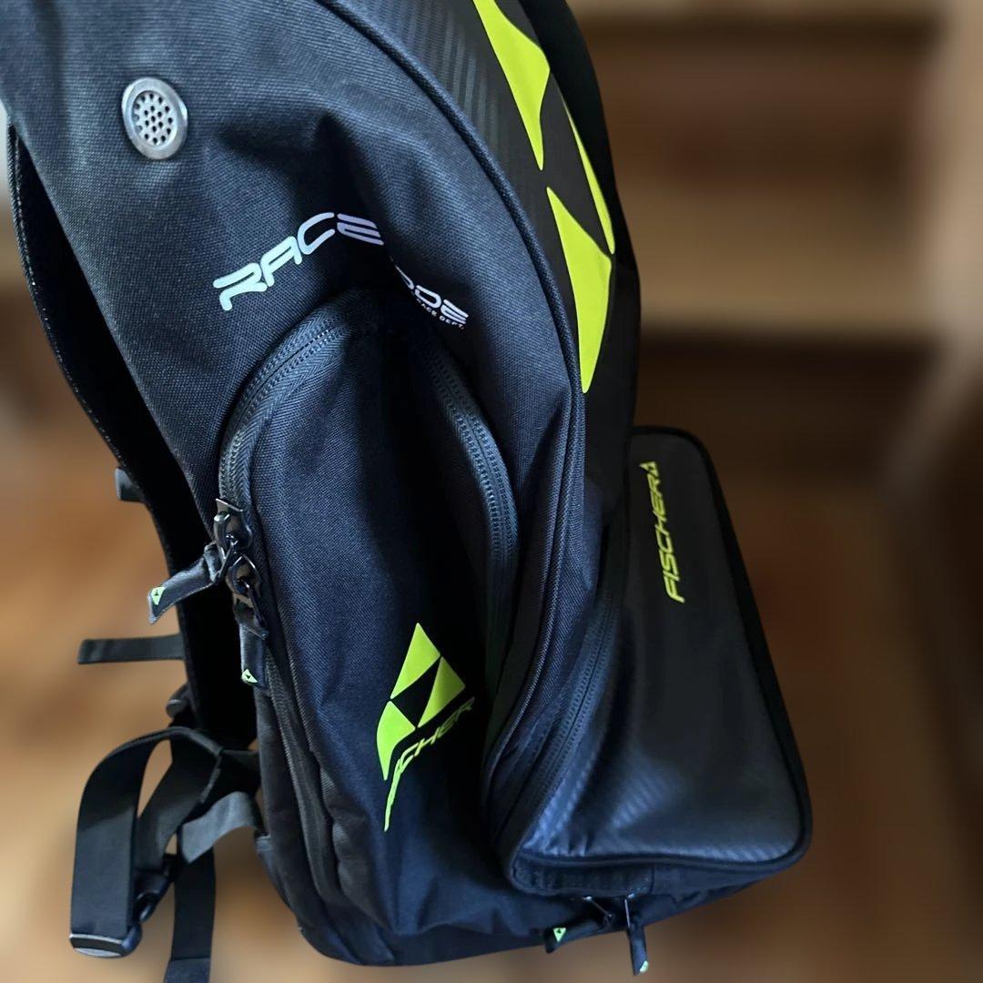 FISCHER バックパック ブラック/イエロー