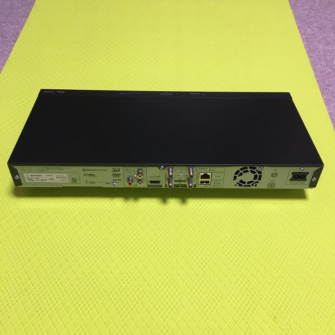 専用◆美品◆2019年製・シャープ・BD-NW520◆2番組同時録画◆リモコン