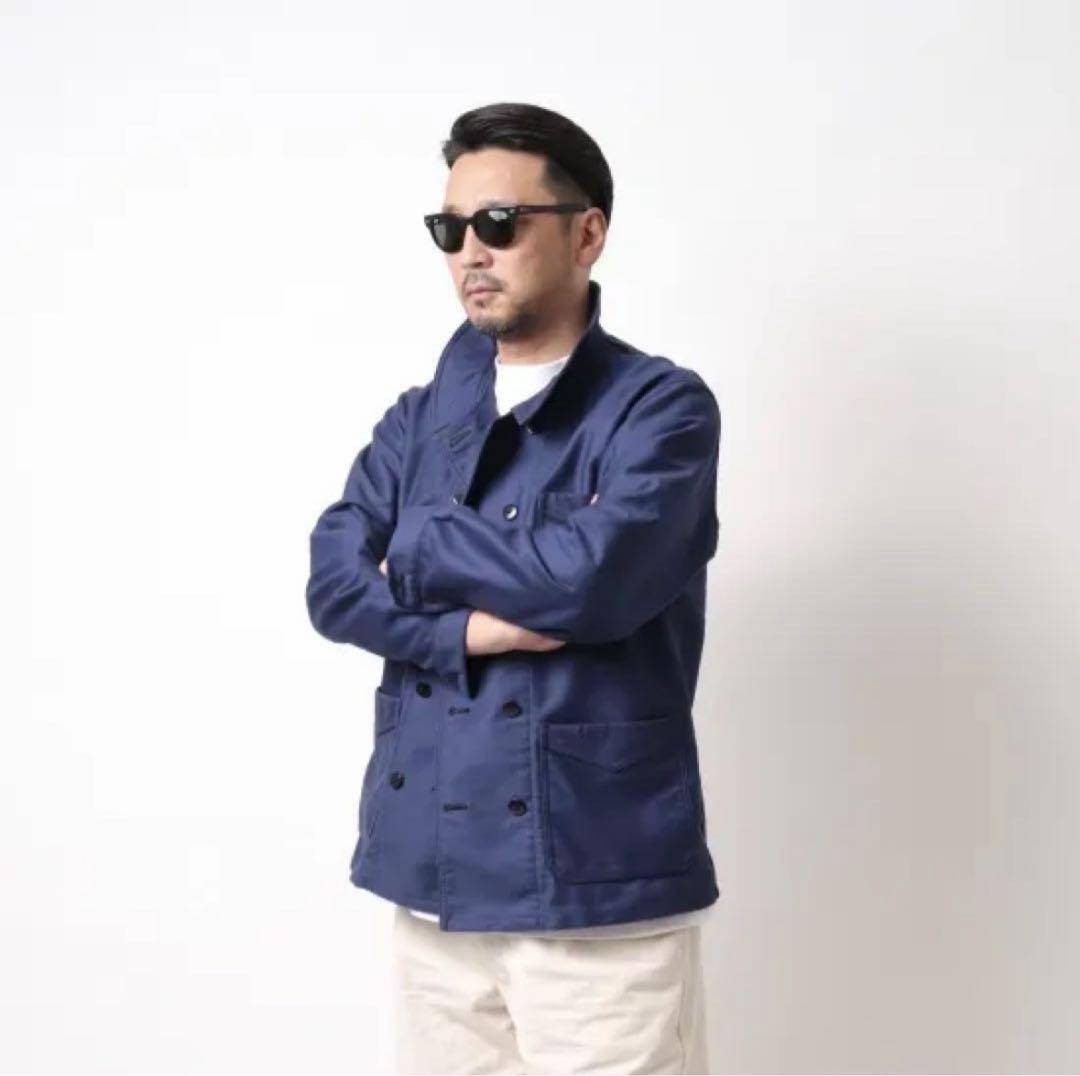 ルサンパレイユ アニダブル モールスキンカバーオールジャケット 40