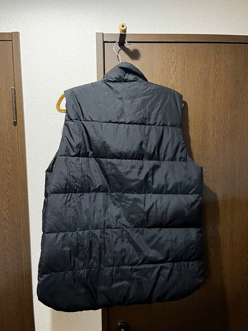 TATRAS タトラス ダウンベスト リバーシブル ブラック × 迷彩 / L