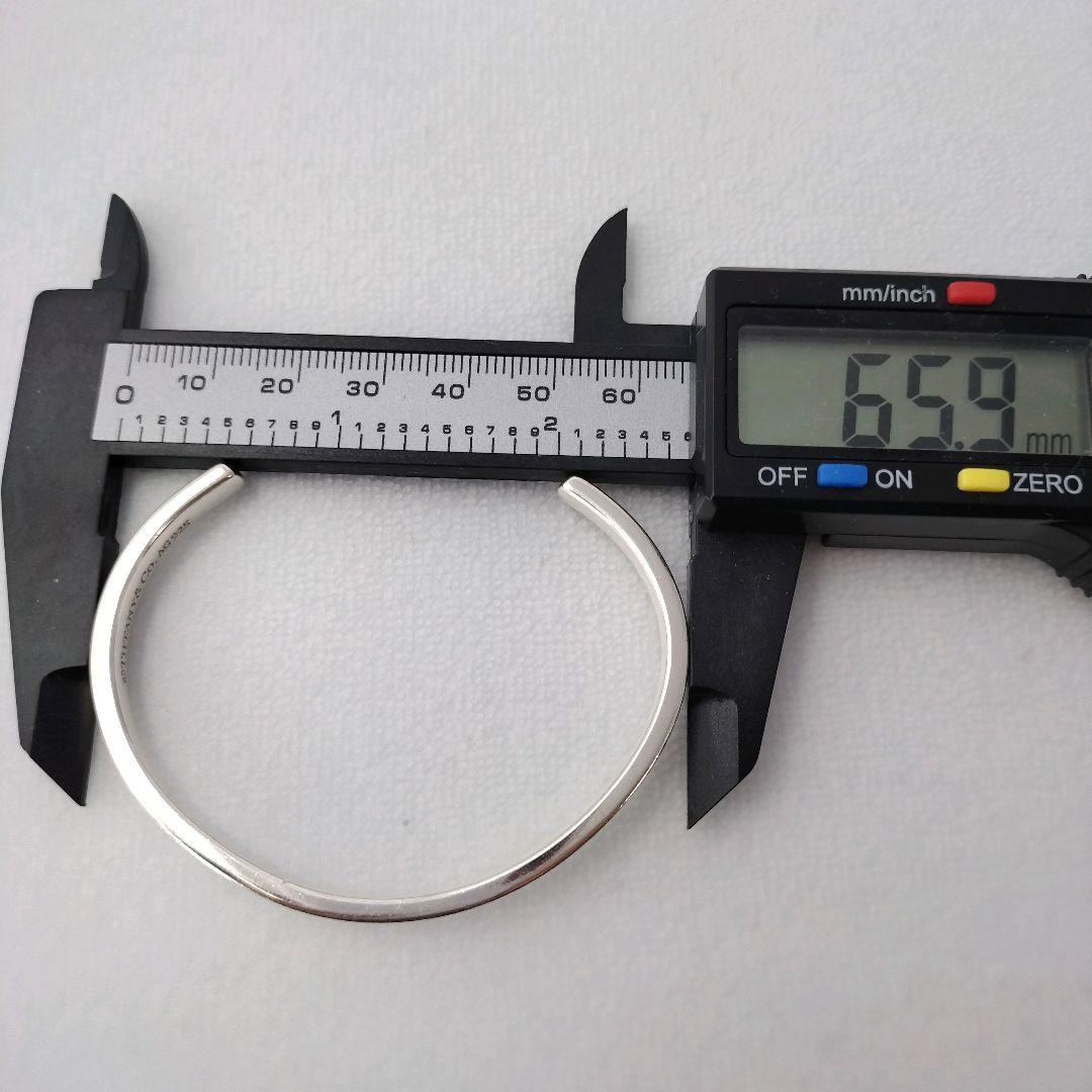 Tiffany＆Co. ナロー カフ バングル 1837 シルバー925