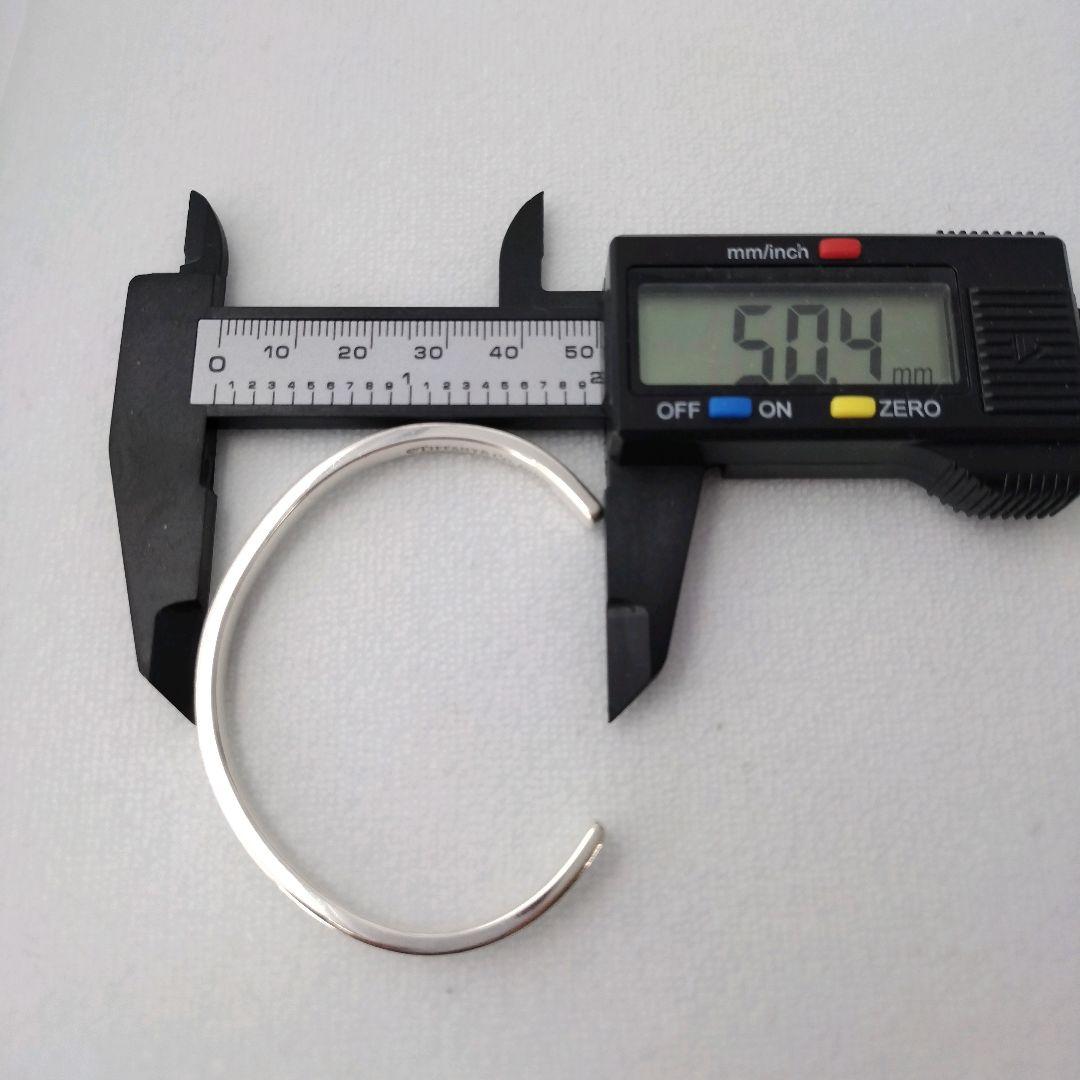 Tiffany＆Co. ナロー カフ バングル 1837 シルバー925