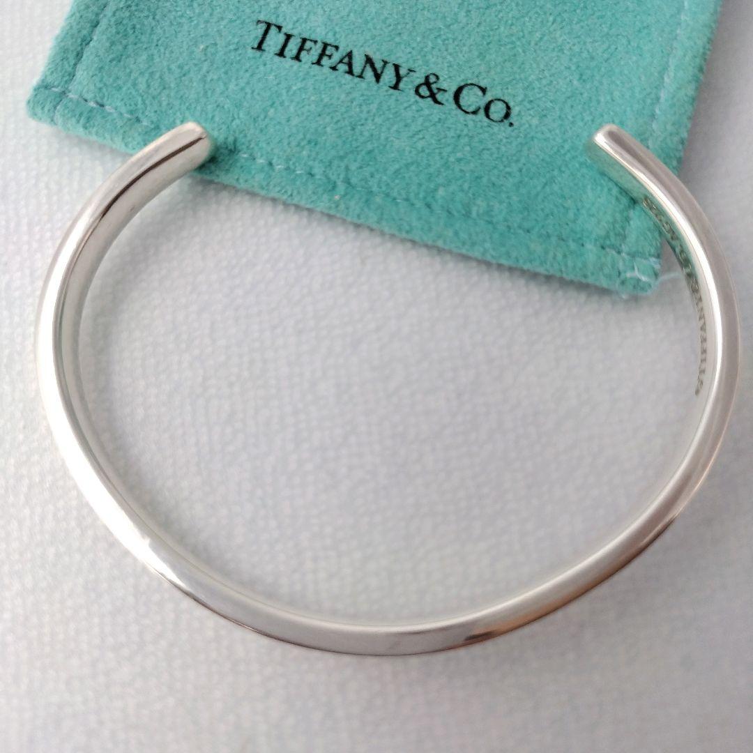 Tiffany＆Co. ナロー カフ バングル 1837 シルバー925