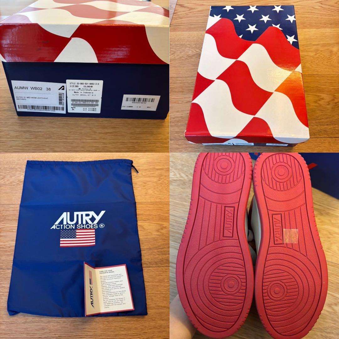 専用　新品　AUTRY オートリー　MEDALIST MID スニーカー