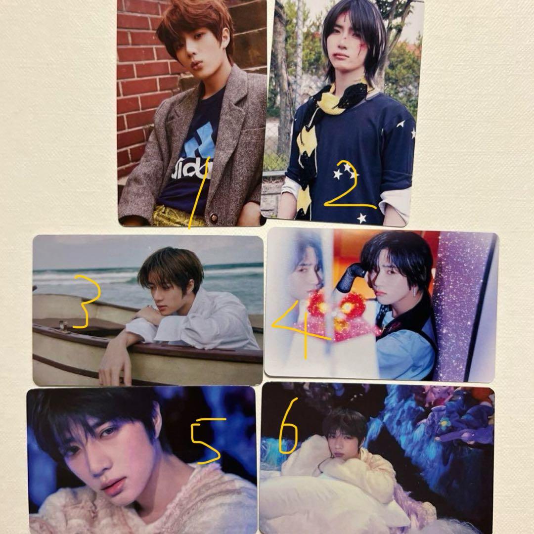 TXT ミュージックバンク　公開放送限定 ボムギュ サノク　トレカ