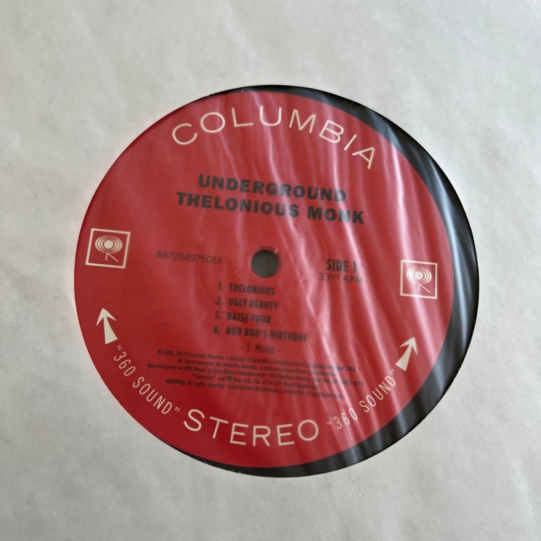 Thelonious Monk / undeground 2000枚限定