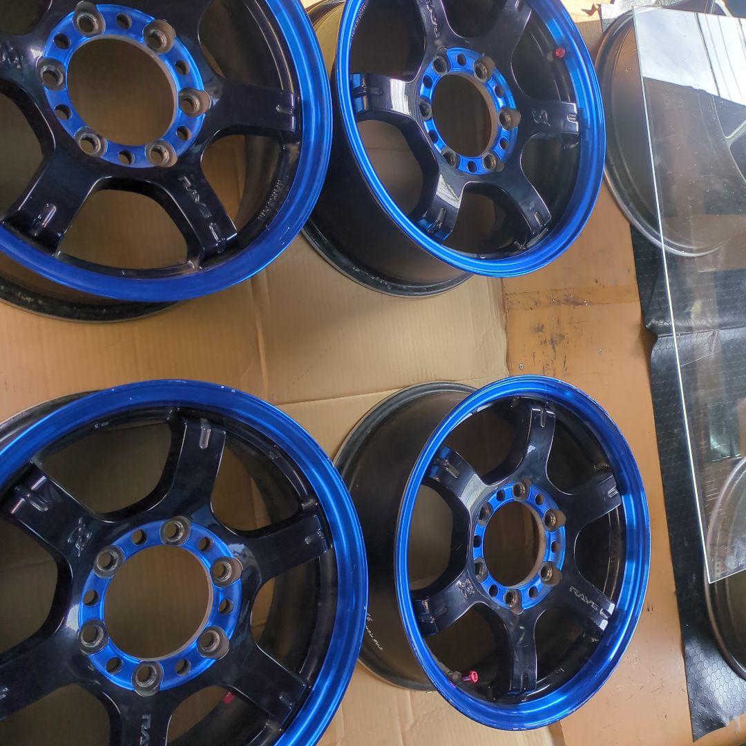 RAYS 16インチホイールセット PCD139.7 6H 6.5J ハイエース