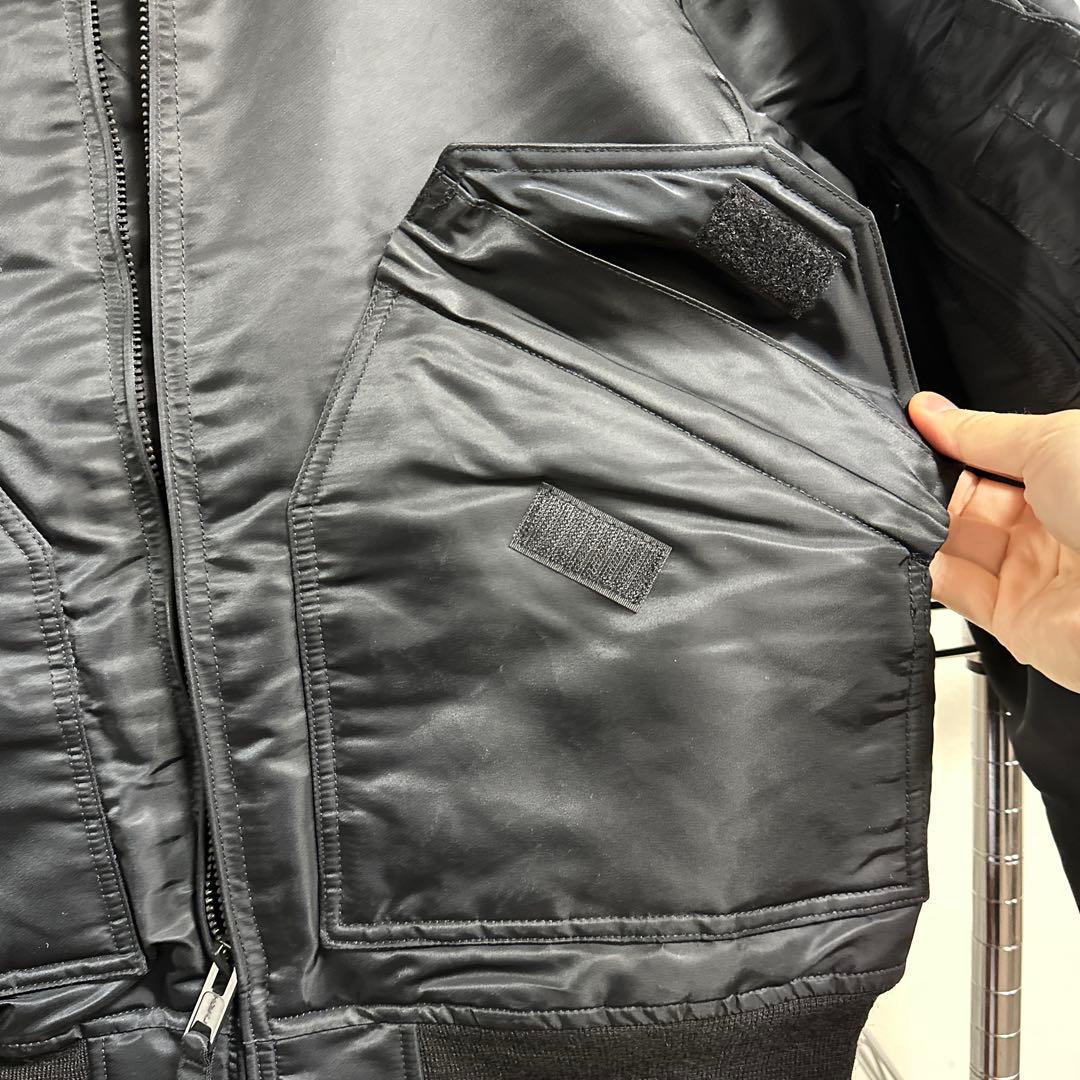 Sサイズ黒CWU45P初年度型復刻 MIL83388B フライトジャケット
