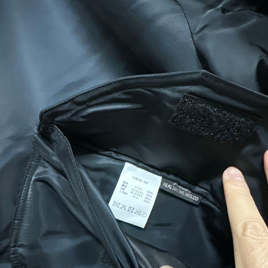 Sサイズ黒CWU45P初年度型復刻 MIL83388B フライトジャケット