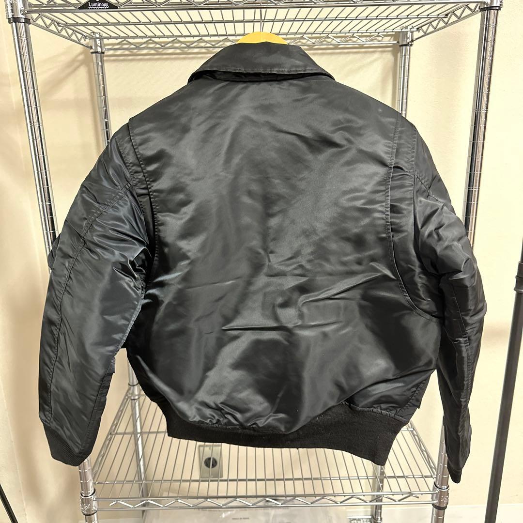 Sサイズ黒CWU45P初年度型復刻 MIL83388B フライトジャケット