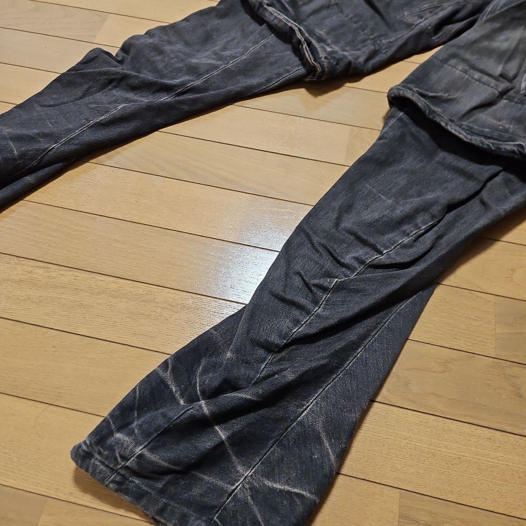 ユリウス ガスマスク カーゴパンツ ダメージアリ