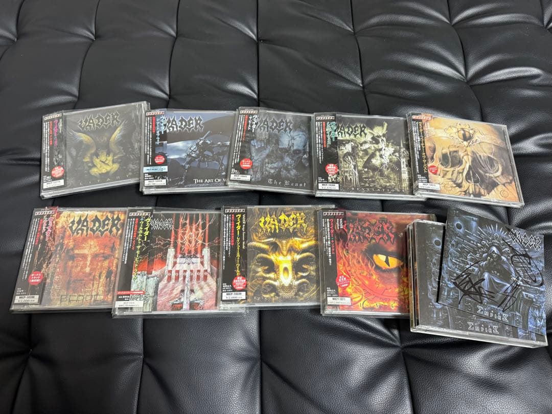 【直筆サイン入り】Vader CDセット