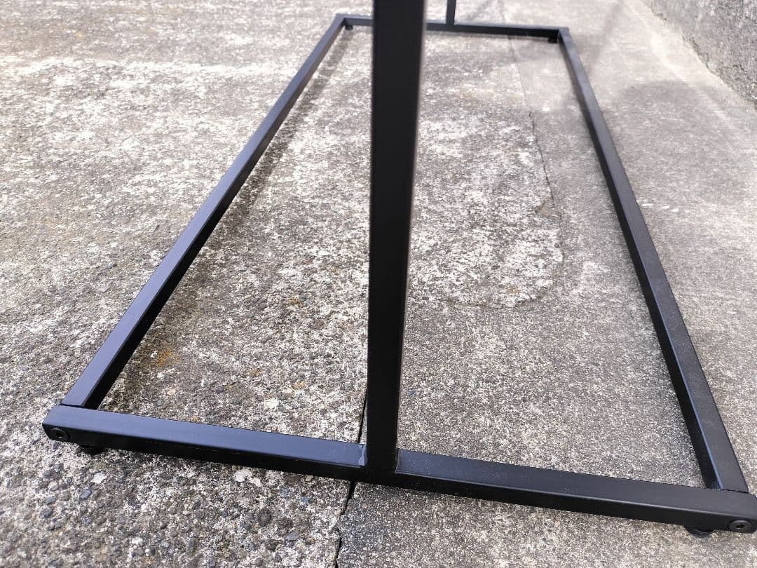 kanademono シンプルアイアンハンガーラック w90