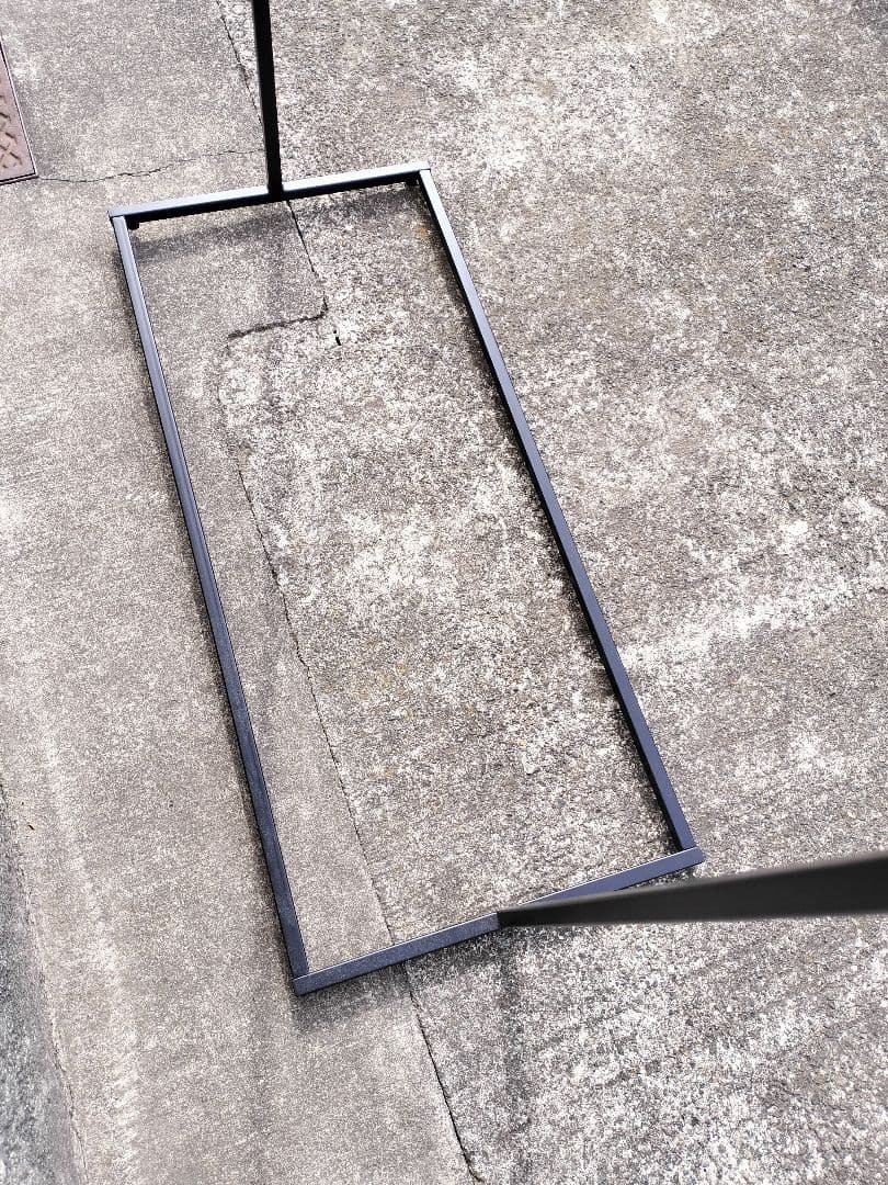 kanademono シンプルアイアンハンガーラック w90