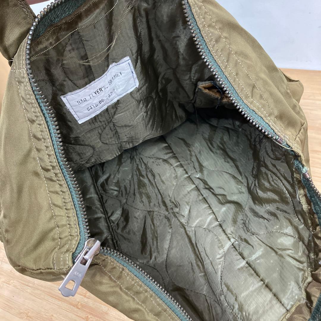 ビンテージ ヘルメットバッグ AAAジッパー 当時物