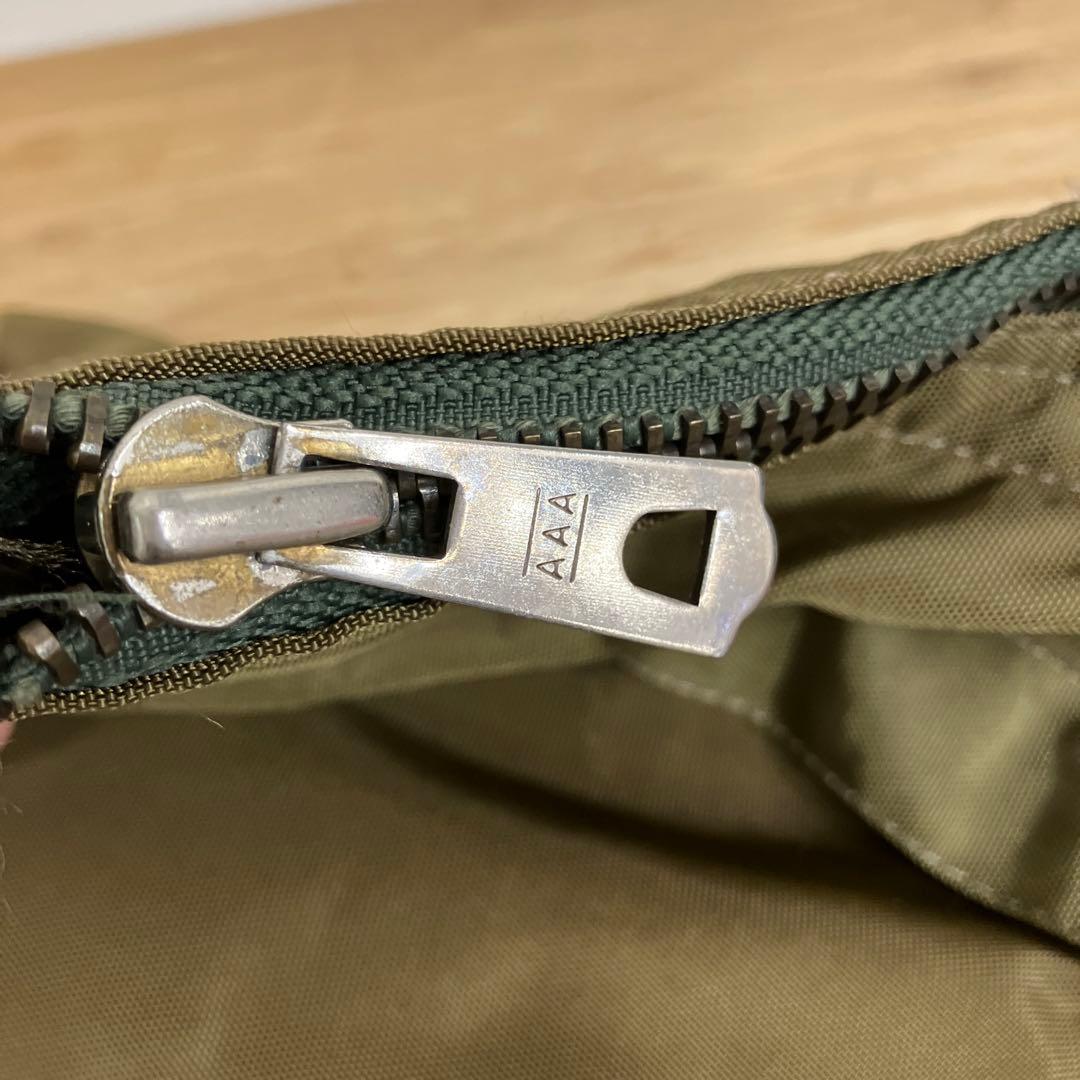 ビンテージ ヘルメットバッグ AAAジッパー 当時物
