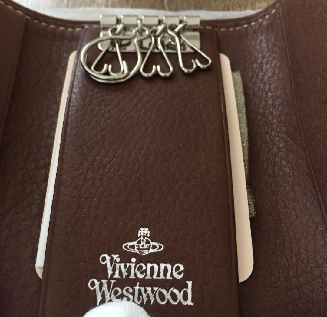 ヴィヴィアンウエストウッド ピンクレオパード キーケース