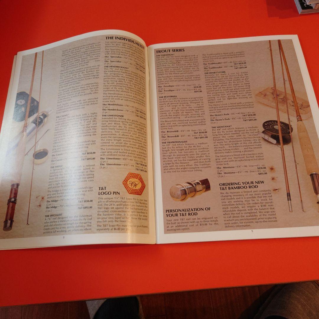 1985年 Thomas & Thomas フィッシングカタログ