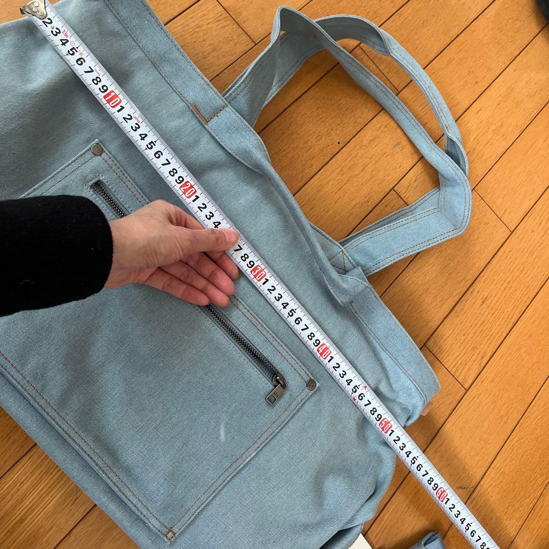 BEIS ライトブルートートバッグ【GAP限定品】