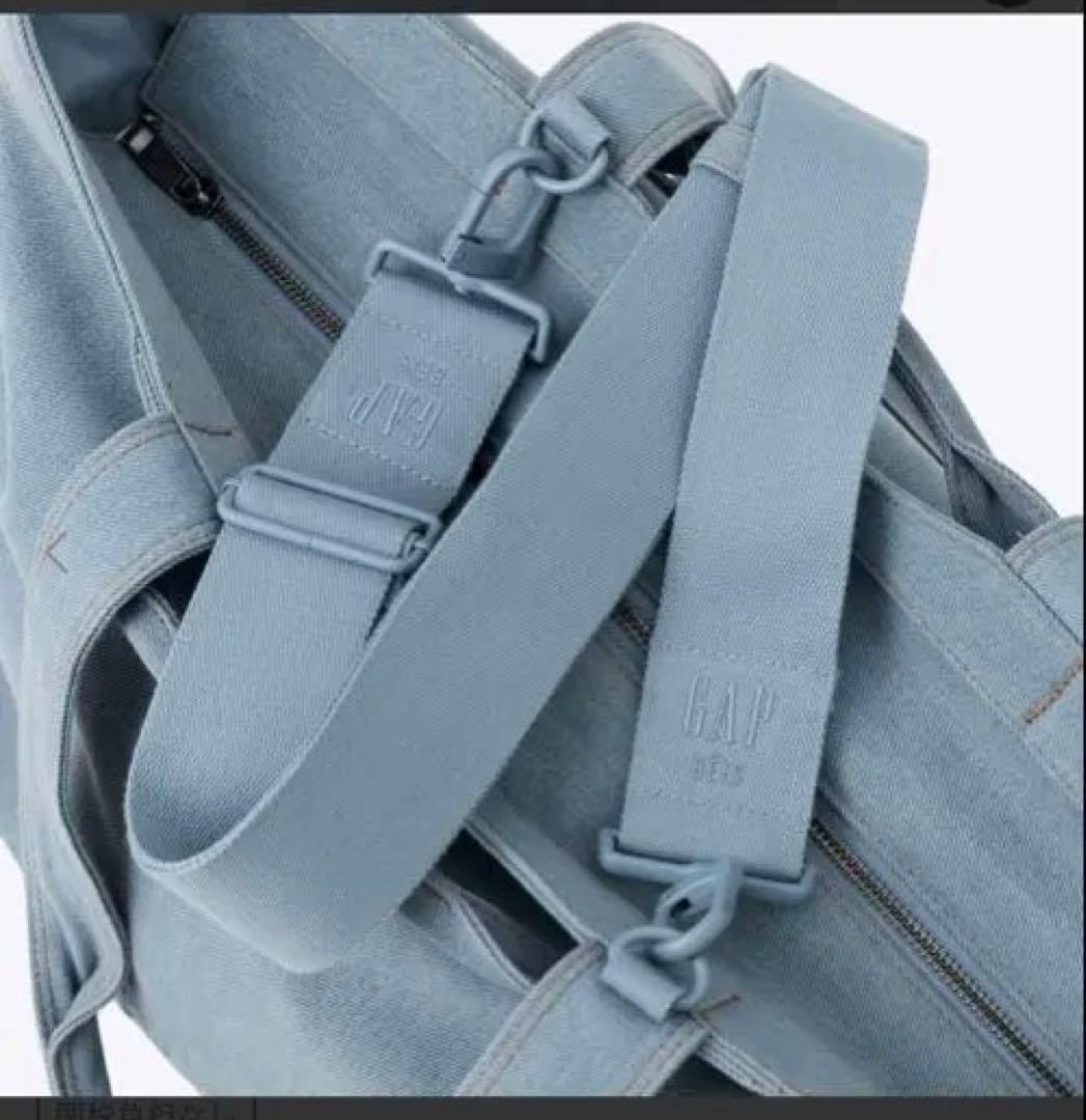 BEIS ライトブルートートバッグ【GAP限定品】