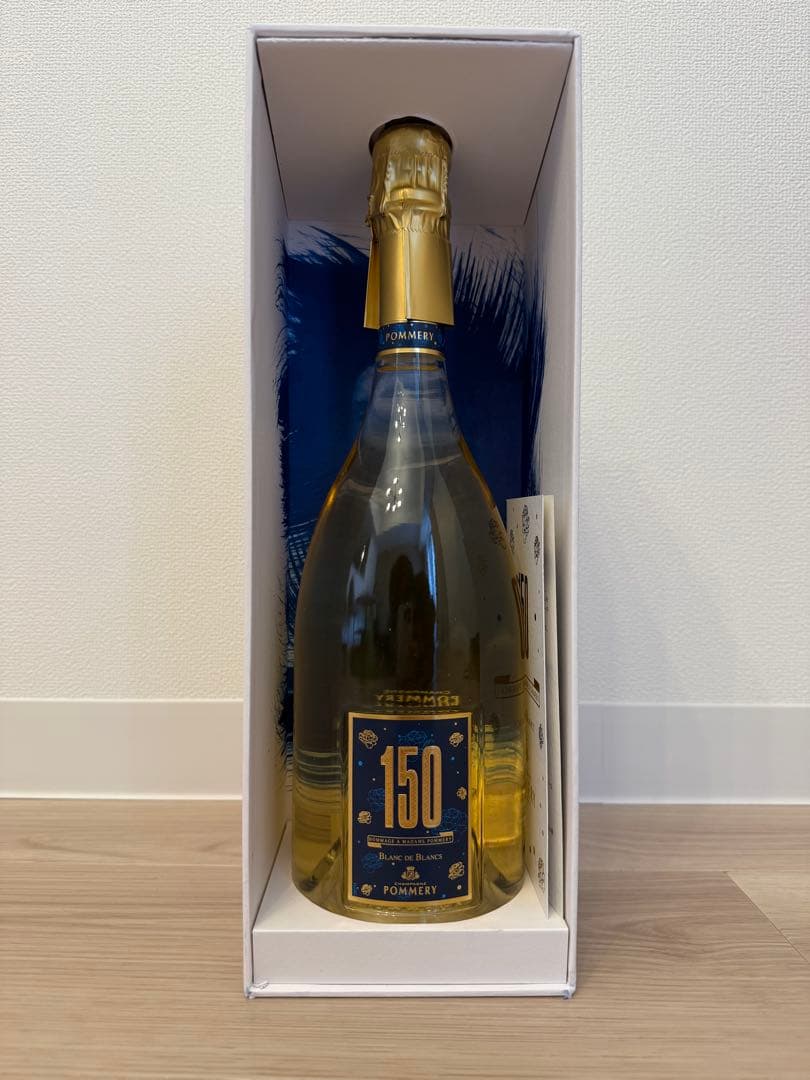 【新品未開封】Pommery 150周年記念 ブラン・ド・ブランシャンパン