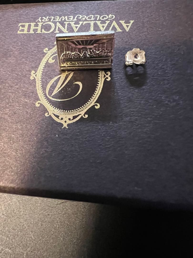 AVALANCHE 【アバランチ】　10k YG ピアス　レリジョンデザイン