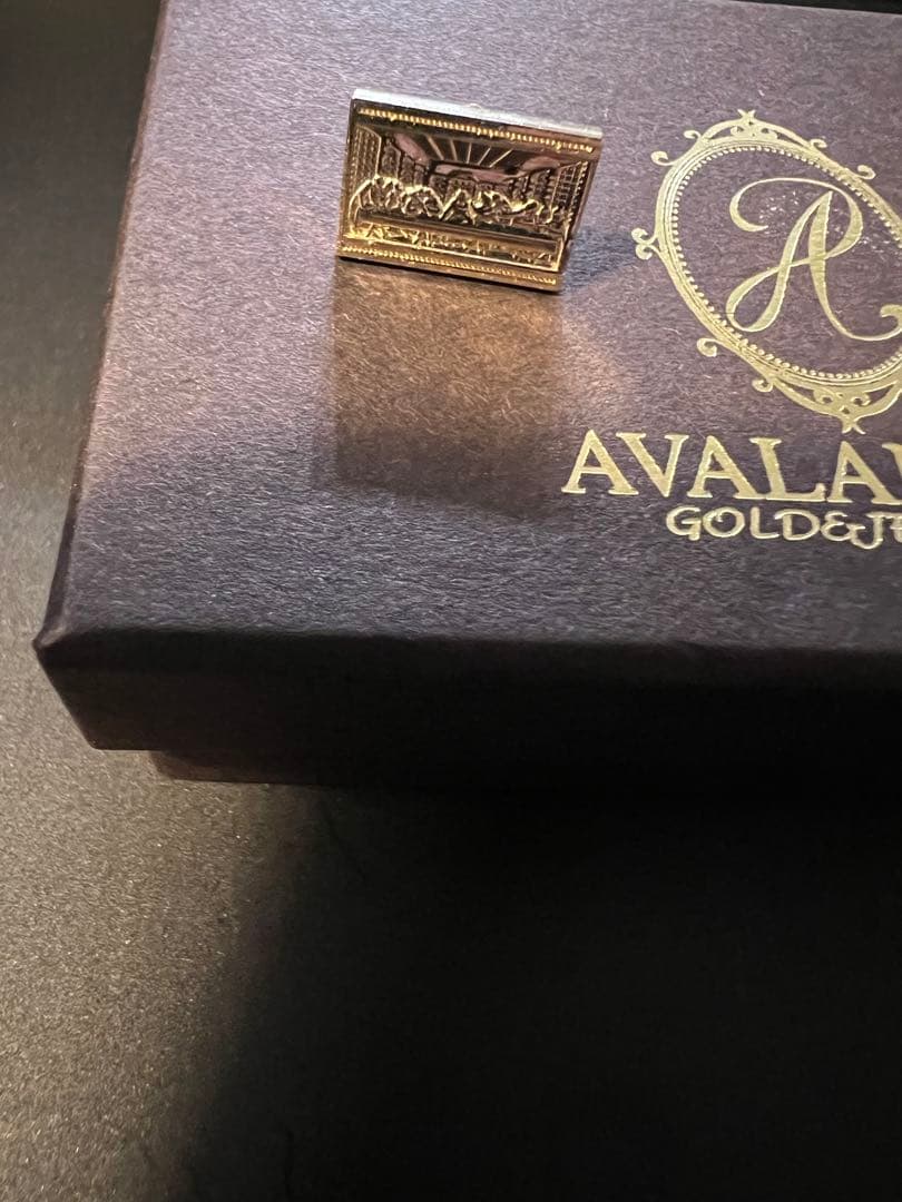 AVALANCHE 【アバランチ】　10k YG ピアス　レリジョンデザイン