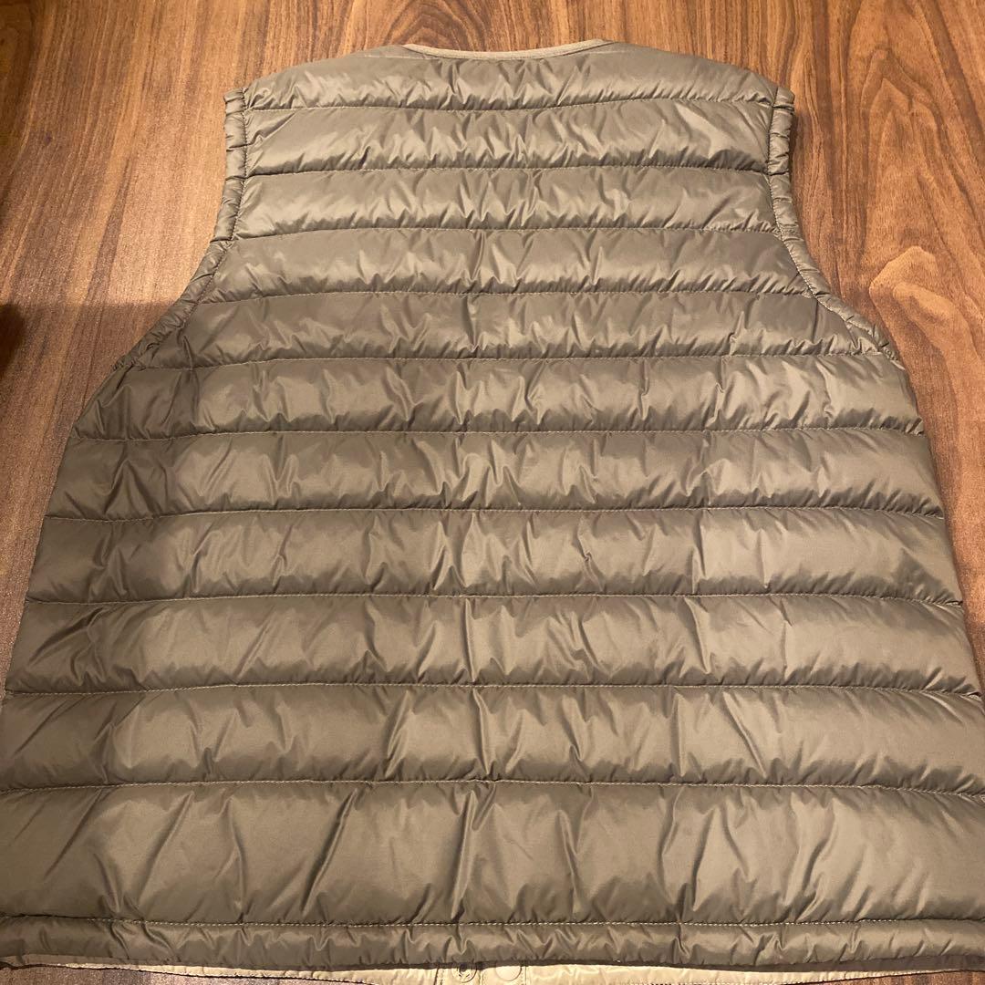 DANTON キルティングベスト サイズ36 オリーブ