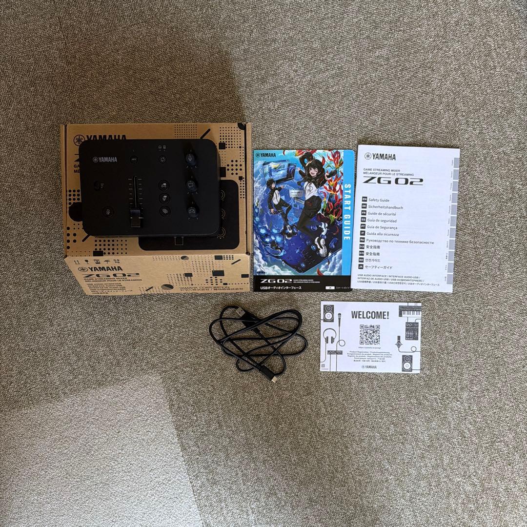 Yamaha ZG02 USBオーディオインターフェース