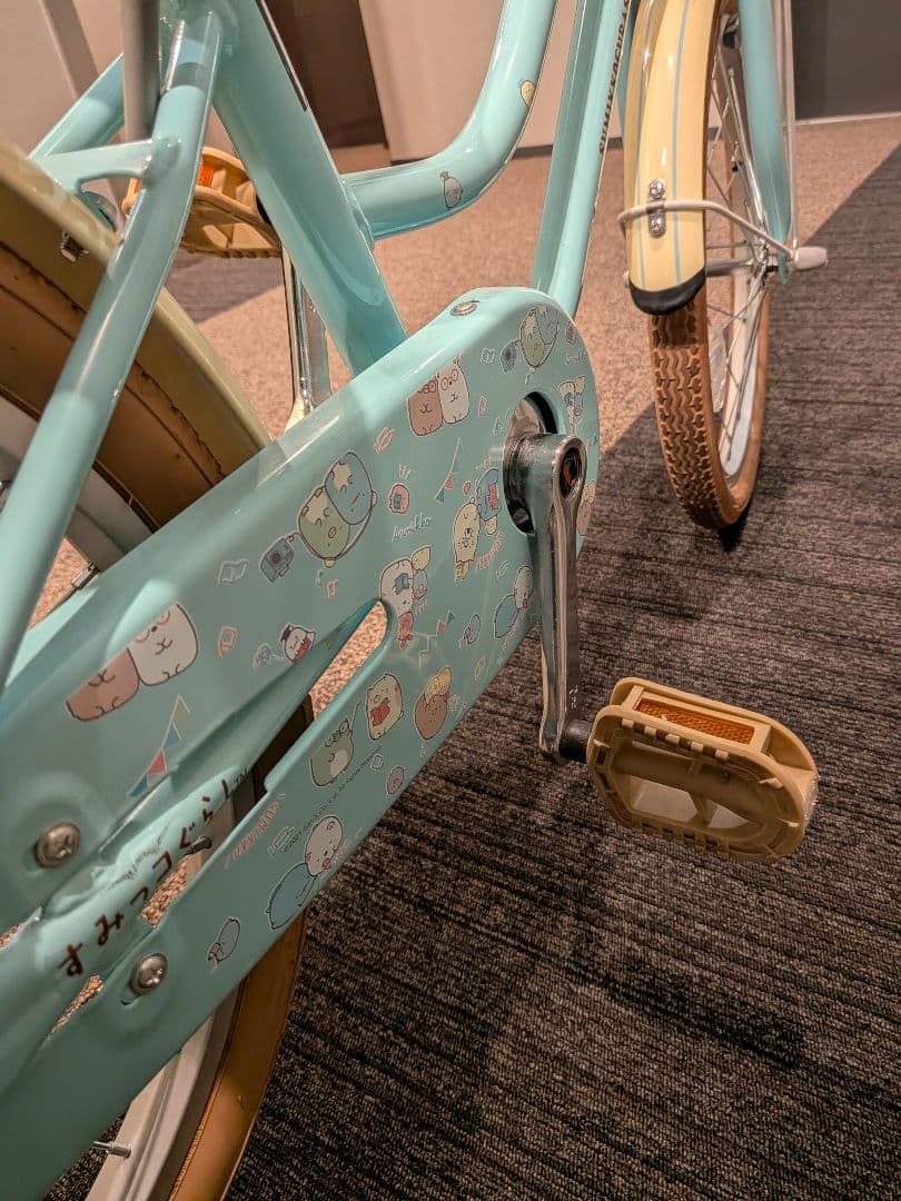 【美品】すみっコぐらし　子供用自転車　18インチ　自転車　子供　女の子