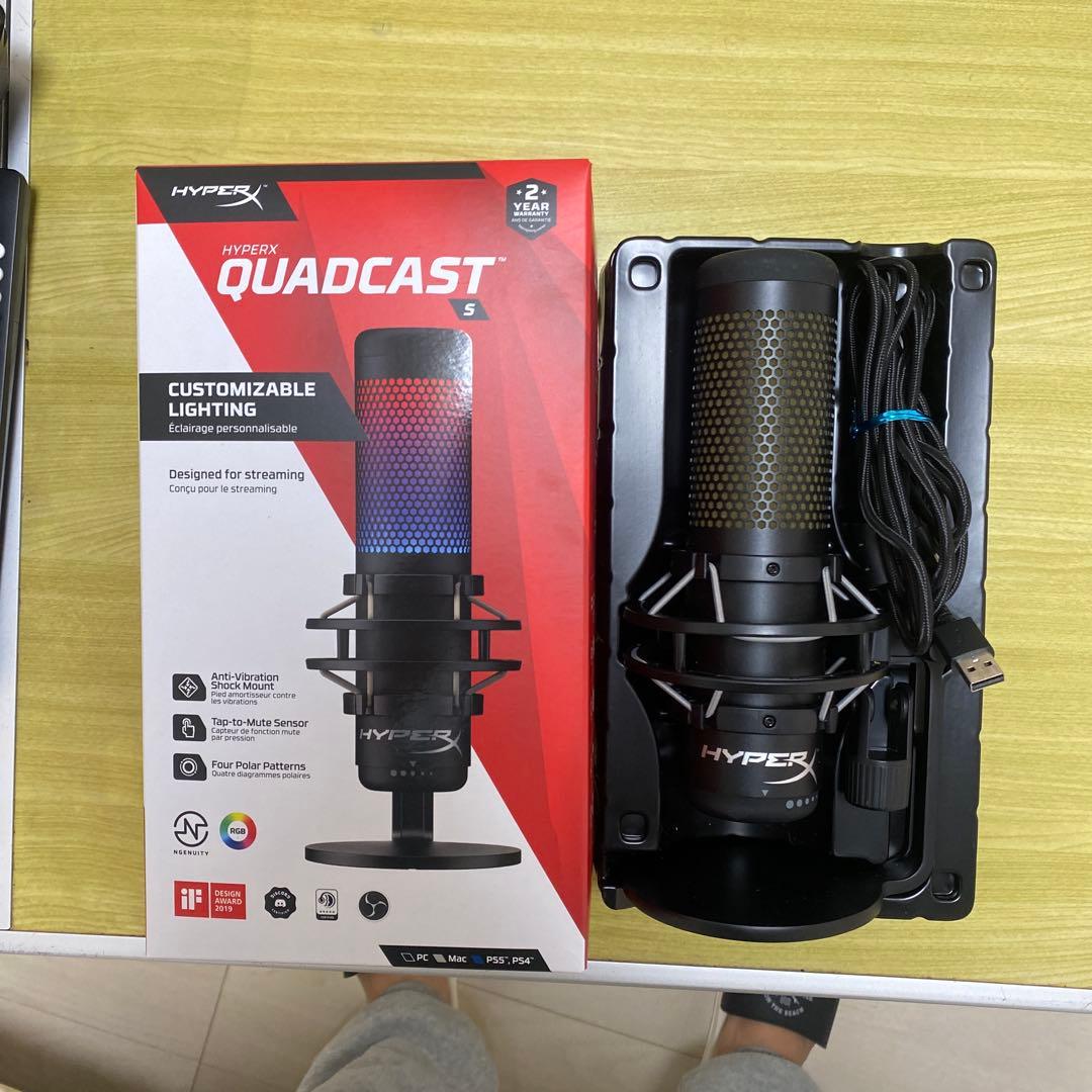 配信機器・PA機器・レコーディング機器 HYPERX QUADQAST S