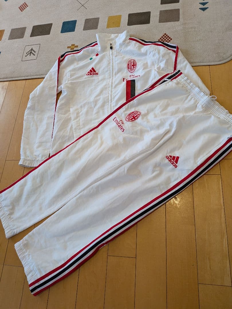 adidas ACミランスーツジャージセットアップ