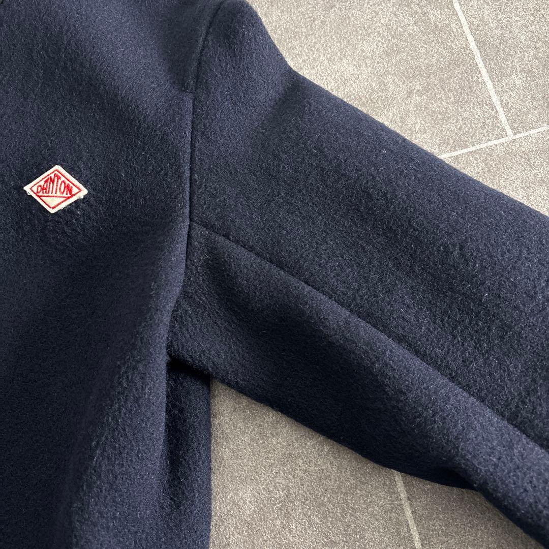 人気⭐︎ダントン　ウールモッサ　ノーカラー　ジャケット