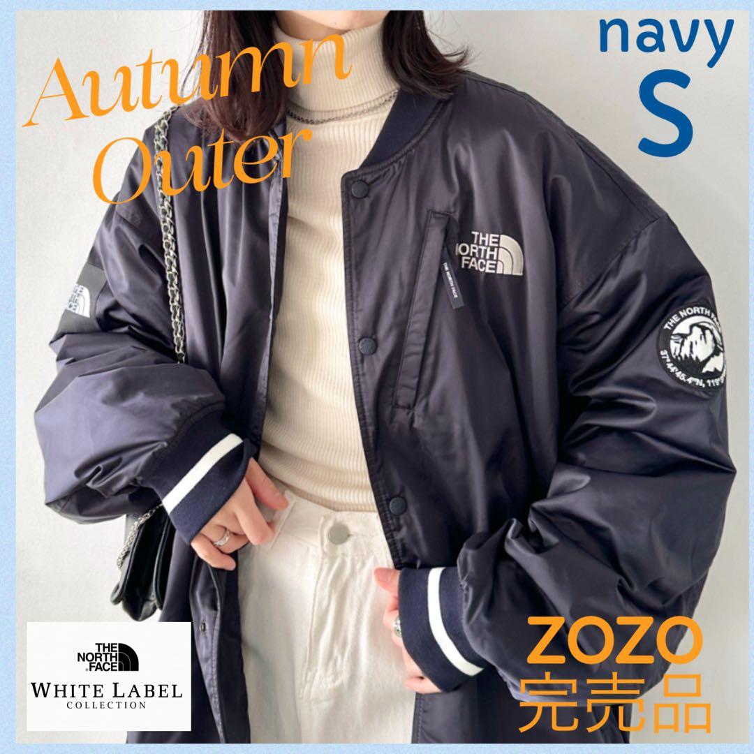 【あっし様】 PLAYER VARSITY JACKET S ネイビー