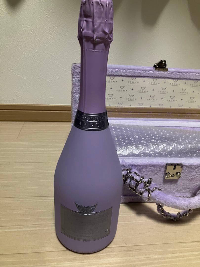 エンジェル　ドゥミセック　パープル　ハロウィン　ファーver 未開栓　シャンパン